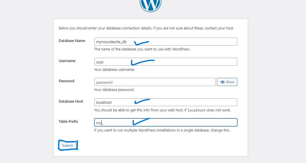 Setting Up WordPress