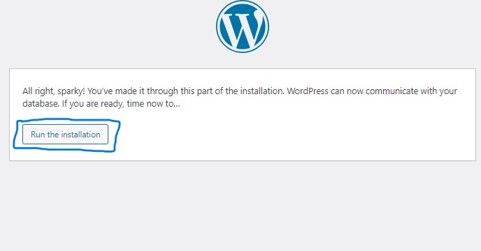 Setting Up WordPress